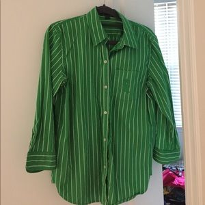Ralph Lauren pinstripe button-up
